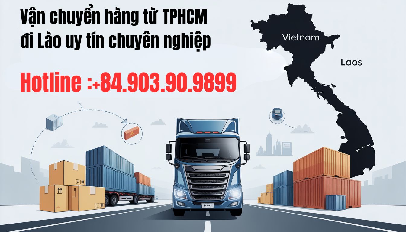 Vận chuyển hàng từ TPHCM đi Lào uy tín chuyên nghiệp